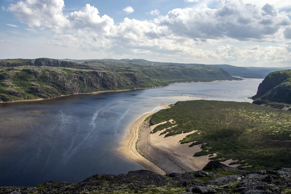 Песчаная бухта Баренцева моря